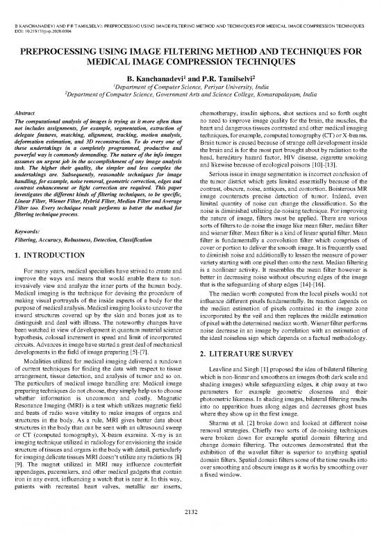 picture Image Segmentation Pdf 179456 | Ijivp Vol 10 Iss 3 Paper 3 2132 2135