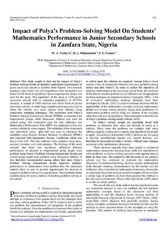 picture_Problem Solving In Mathematics Pdf 178753 | Ijsrp P10720