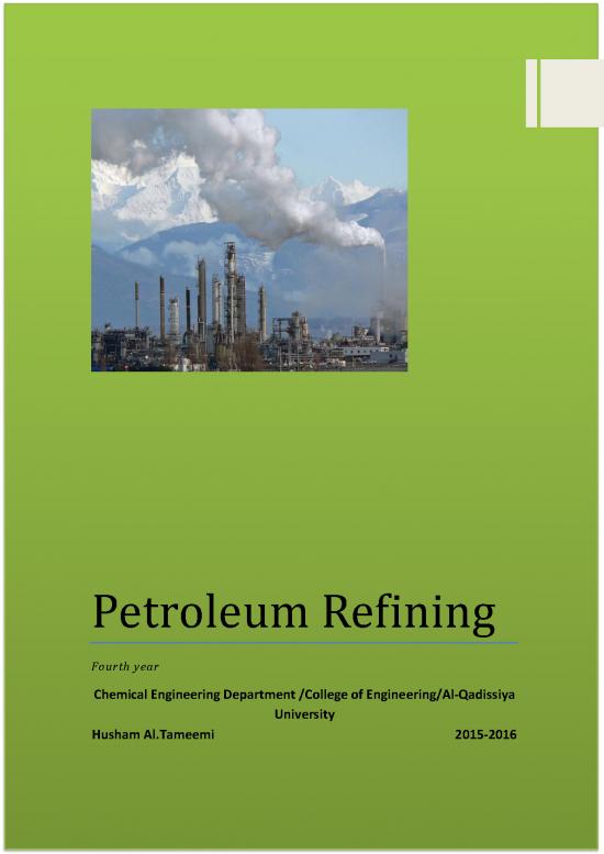 picture_Fundamentals Of Petroleum Refining Pdf 177155 | Introduction