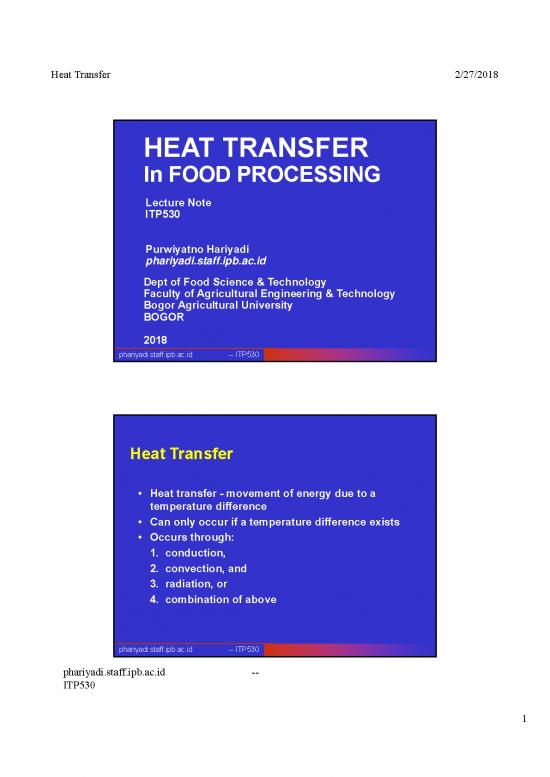 picture_Heat Transfer Pdf 179050 | Itp530 Pindahpanas 2018 Handouts