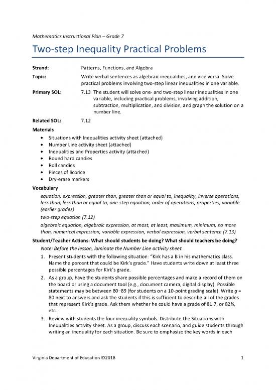 picture Linear Equation Problems With Solution Pdf 178619 | Mip 7 13 Two Step Ineq