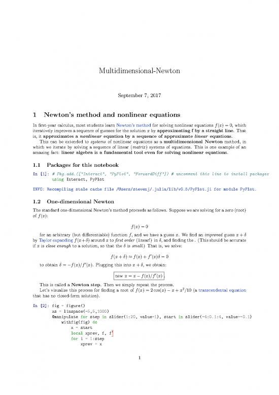 picture1_Solving Equations Pdf 178430 | Multidimensional Newton