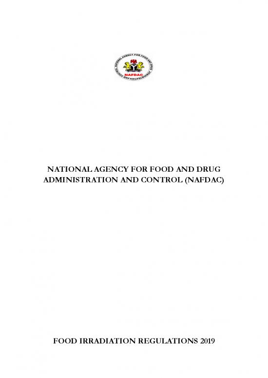 picture Food Irradiation Pdf 179860 | Nig188327