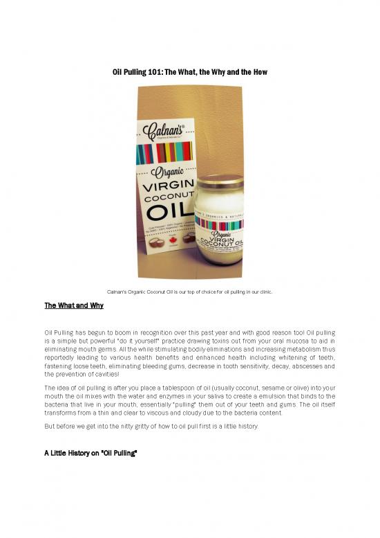 picture1_Oil Pdf 177968 | Oil Pulling Final