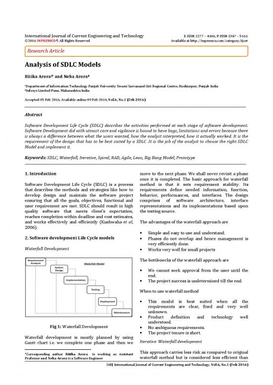 picture Software Development Life Cycle Pdf 179917 | Paper48268 272