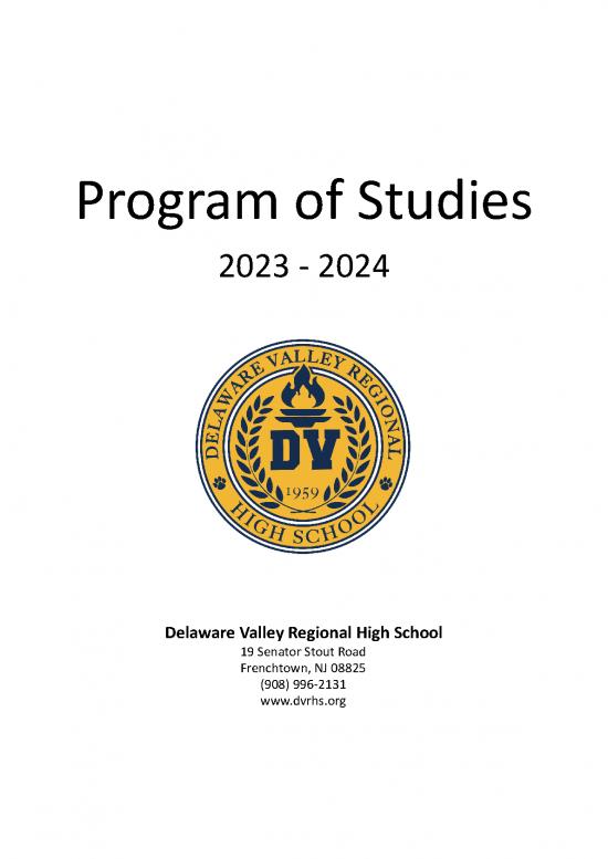 Scheduling Pdf 178572 Program Of Studies 2023 2024