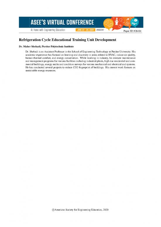 picture1_Refrigeration Cycle Pdf 179285 | Refrigeration Cycle Educational Training Unit Development