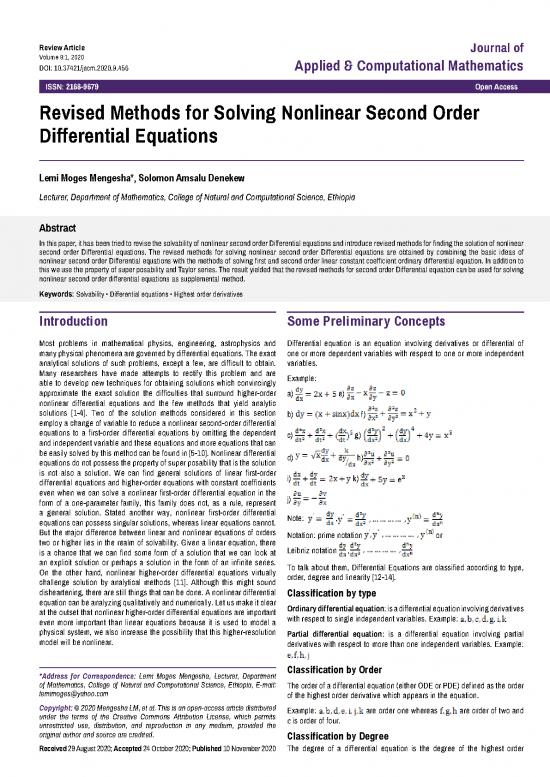 picture_Solving Equations Pdf 178679 | Revised Methods For Solving Nonlinear Second Order Differential Equations
