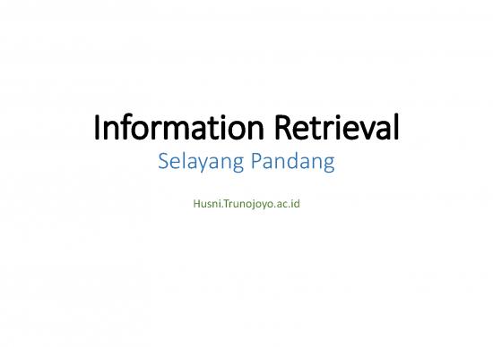 picture Information Retrieval Pdf 179218 | Selayang Pandang Information Retrieval Bagian 1
