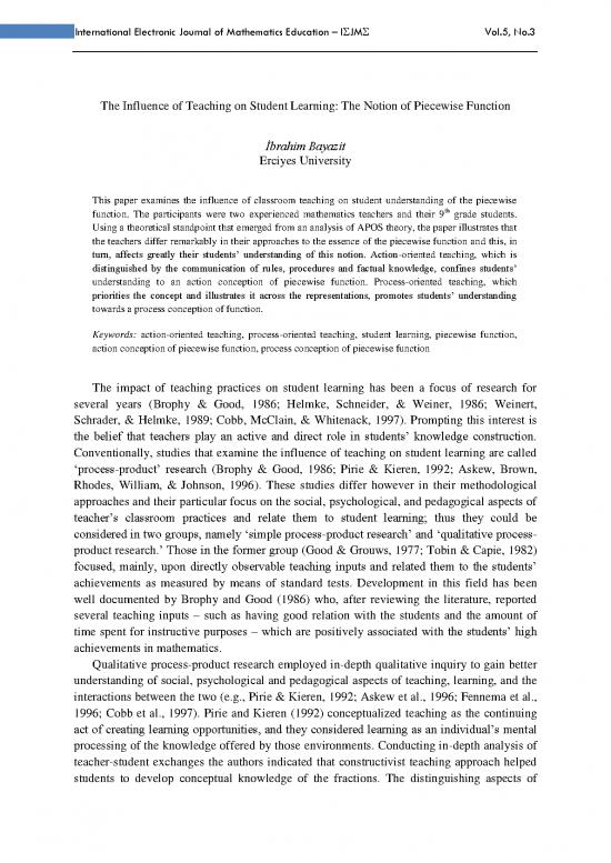 picture_The Influence Of Teaching On Student Learning The Notion Of Piecewise Function