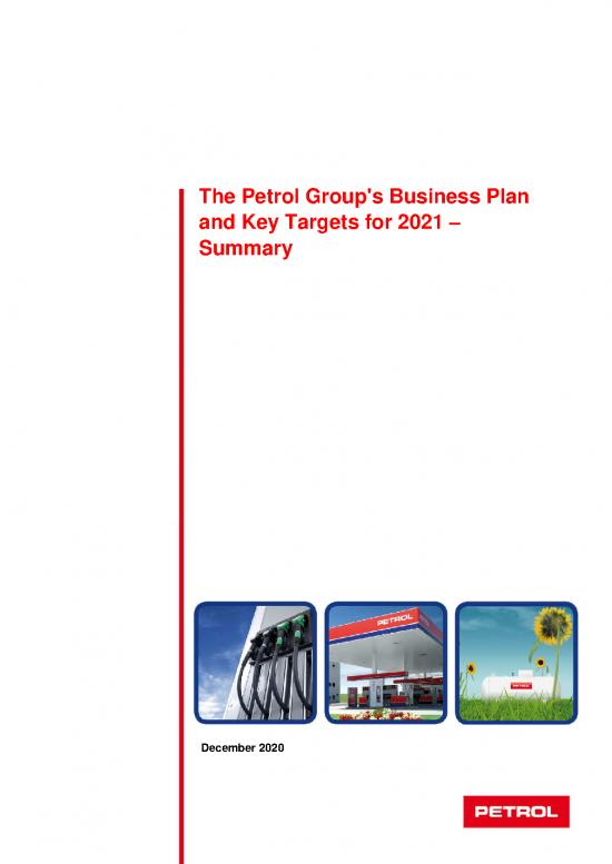 petroleum business plan