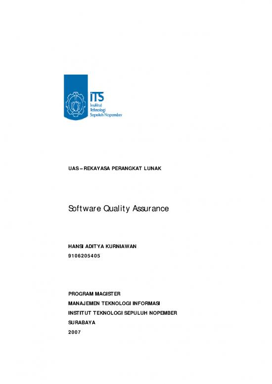 picture Software Quality Assurance Pdf 179879 | Uas Software Quality Assurance