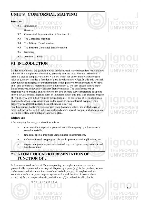 picture Bilinear Transformation Example 178581 | Unit 9