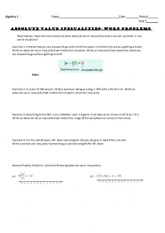 picture1_Absolute Value Inequalities Problems Pdf 181857 | 12 06 Absolute Value Inequalities Word Problems