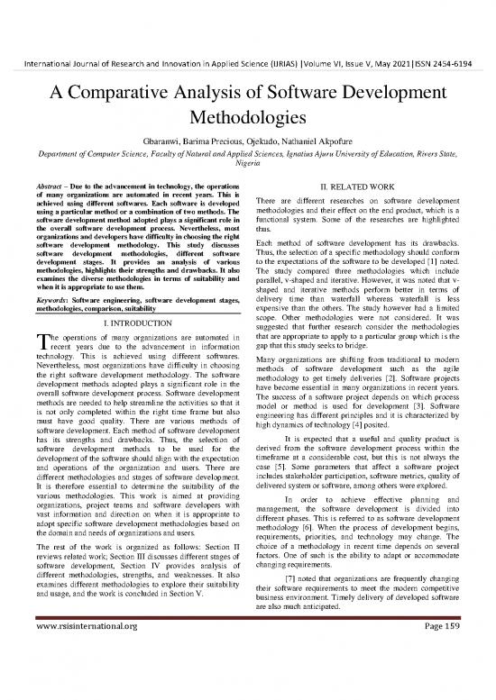 picture1_Software Development Methodologies Pdf 181201 | 159 166