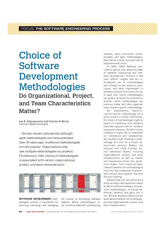 picture1_Agile Software Development Pdf 181212 | 2016  Choice Of Software Development Methodologies Do Organizational, Project, And Team Characteristics Matter