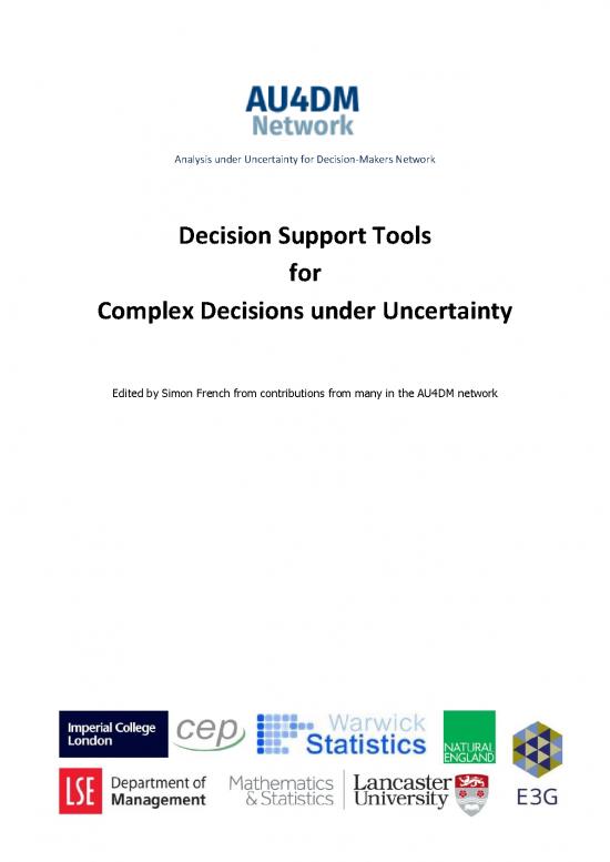 picture1_Decision Making Under Uncertainty Pdf 180085 | 20180503 Au4dm Shard Workshop Catalogue