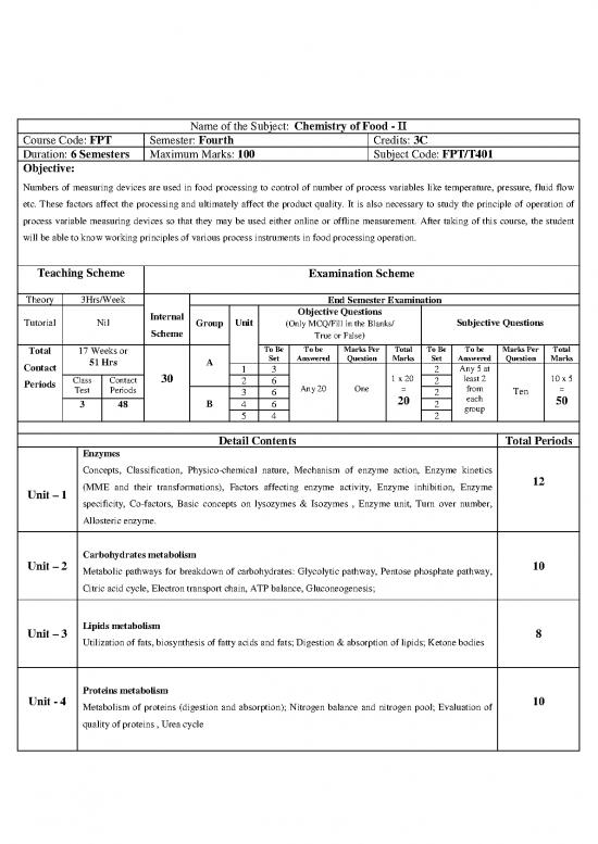 picture Processing Pdf 180386 | 4th Sem 8 Food Processing Tech