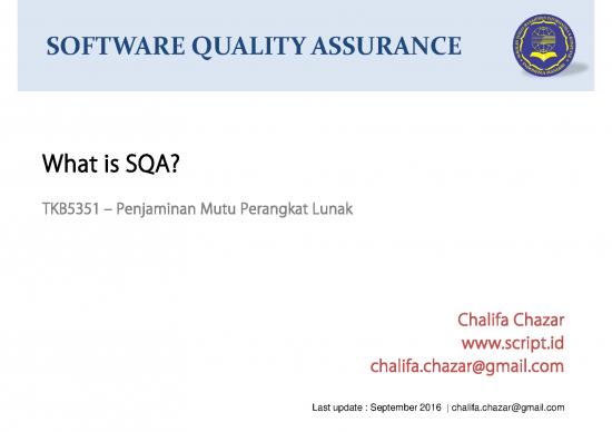 picture Software Quality Assurance Pdf 180072 | 50e3cded32875c73c6151378bd62a989