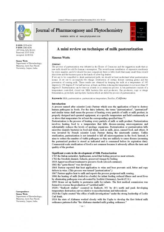 picture Pasteurization Pdf 181137 | 5 4 36 907