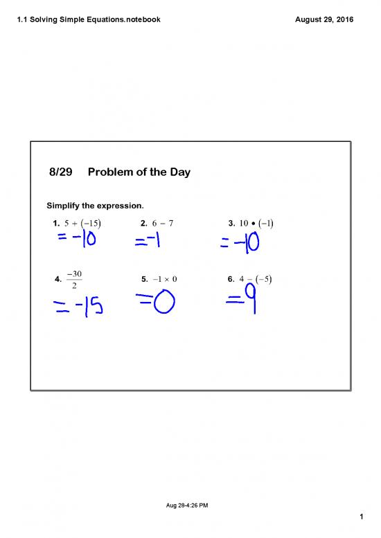 picture_Solving Equations Pdf 181794 | 8th Au 29
