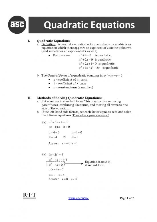 picture Solving Quadratic Equations Pdf 181889 | A8 Solvingquadraticequations Bp 9 22 14