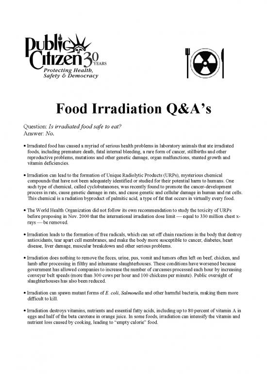 picture Food Irradiation Pdf 180544 | Acf1a1