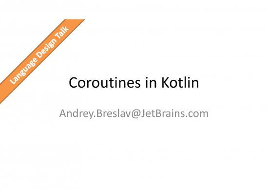 Making Asynchronous Network Calls With Kotlin Coroutines In Android