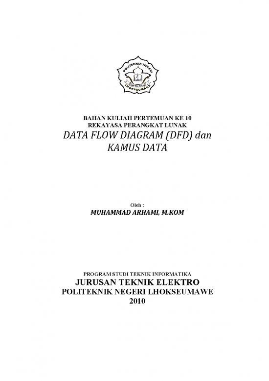 picture Data Flow Diagram Pdf 180150 | Bahan Kuliah Dfd
