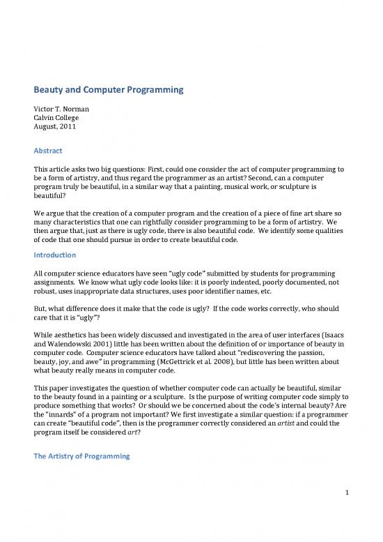 picture Programming Pdf 182415 | Beautycompprog