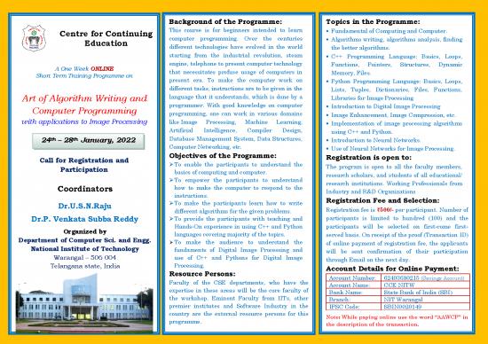 picture Processing Pdf 182607 | Brochure Self Finance  Workshops Aawcp 18 01 2022