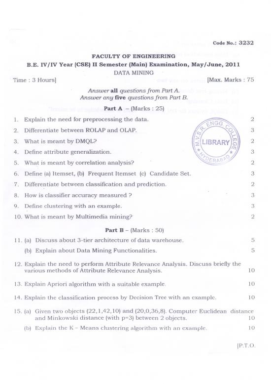 picture1_Data Preprocessing In Data Mining Pdf 181062 | Data Mining 1