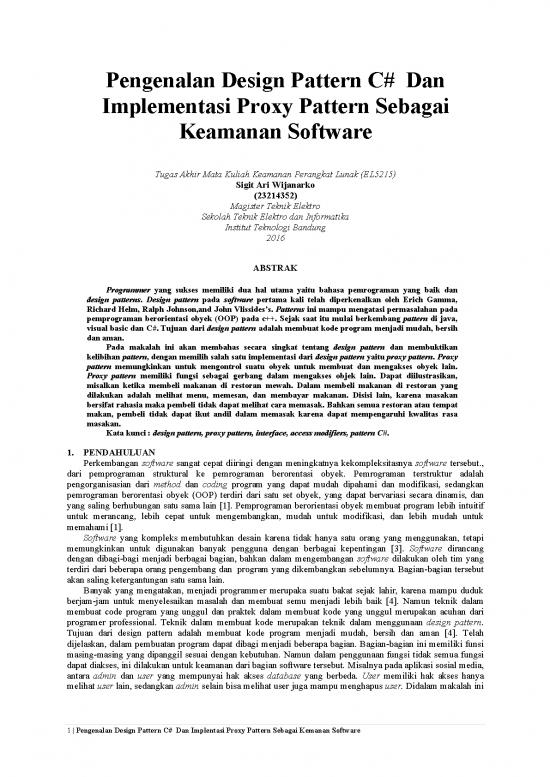 picture_Design Patterns Pdf 182362 | El5215 2016 23214352 Report Revisi