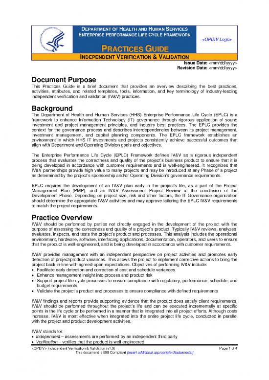 picture_Eplc Ivv Practices Guide