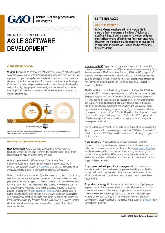 picture_Agile Software Development Pdf 180740 | Gao 20 713sp