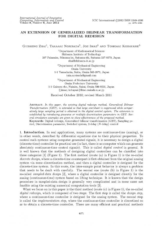 picture Bilinear Transformation Example 180841 | Icmic10 Ijicic 03