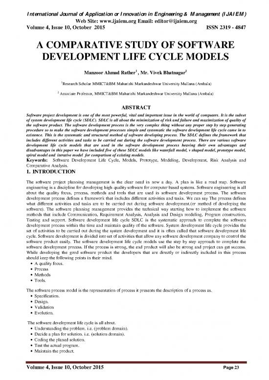 picture1_System Development Life Cycle Pdf 180816 | Ijaiem 2015 10 15 17