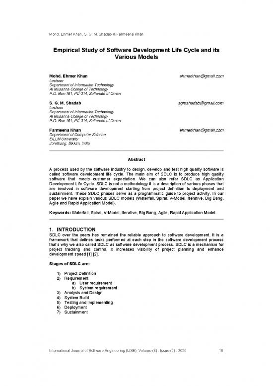 picture Software Development Life Cycle Pdf 180605 | Ijse 169