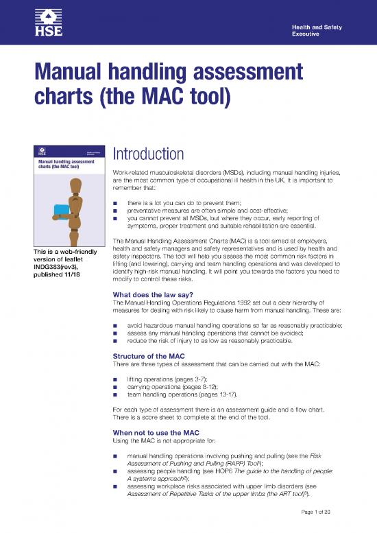 picture1_Manual Handling Risk Assessment Example Pdf 180782 | Indgpdf