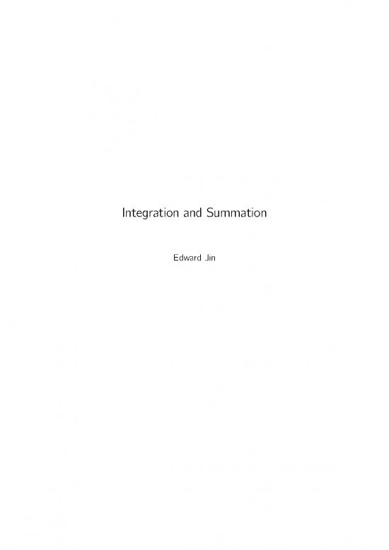 picture1_Integration And Summation