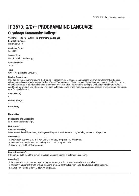 picture Programming Pdf 182492 | It 2670