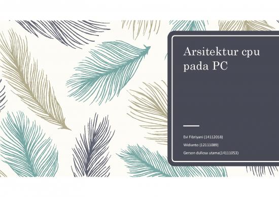 picture1_Processing Pdf 180076 | Kel2 22 Struktur Cpu
