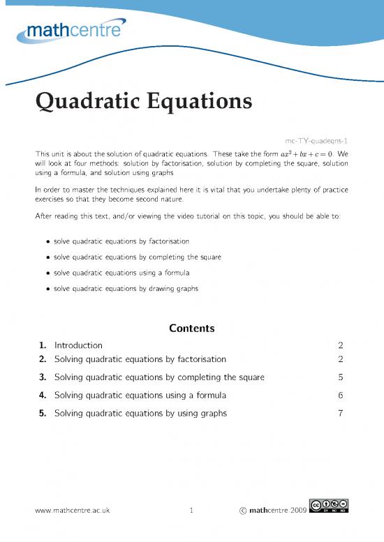 picture1_Solving Quadratic Equations Pdf 181574 | Mc Ty Quadeqns 2009 1
