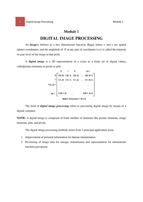 picture_Fundamental Steps Of Digital Image Processing 181114 | Module 1 Img
