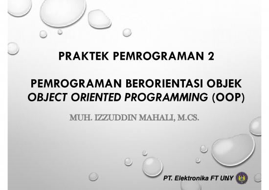 picture1_Programming Pdf 182695 | Pemrograman Berorientasi Objek (oop)