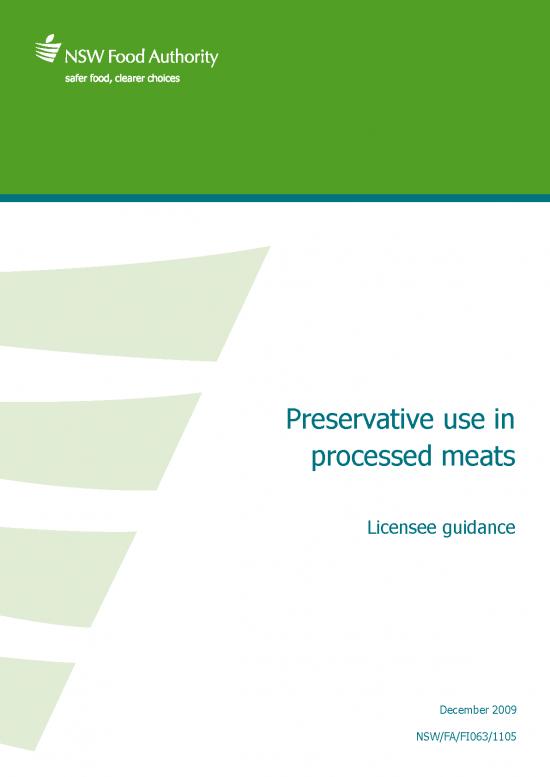 picture_Preservative Use In Processed Meats