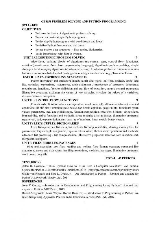 picture Problem Solving Strategies Pdf 181745 | Python Unit 1 Notes