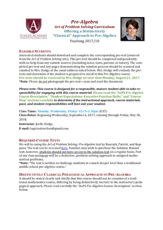 picture The Art Of Problem Solving Pdf 181942 | Sa Pre Algebra Syllabus 2017