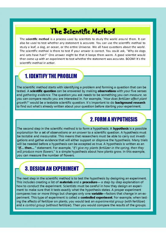 picture1_Scientific Method Pdf 181193 | Section 1  Scientific Method Notes
