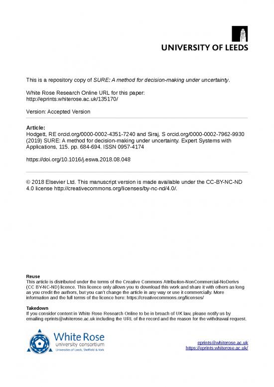 picture1_Decision Making Under Uncertainty Pdf 180154 | Sure Final